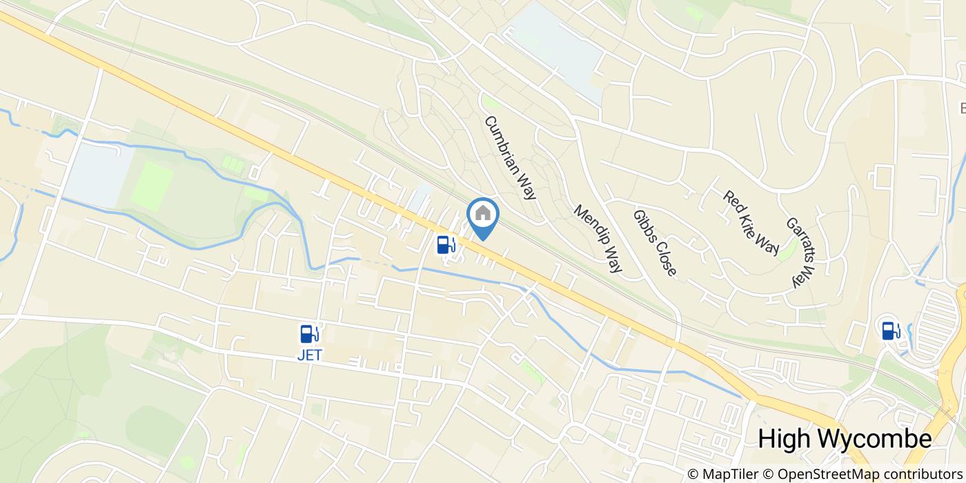 1 Bed Terraced House, West Wycombe Road, HP12
