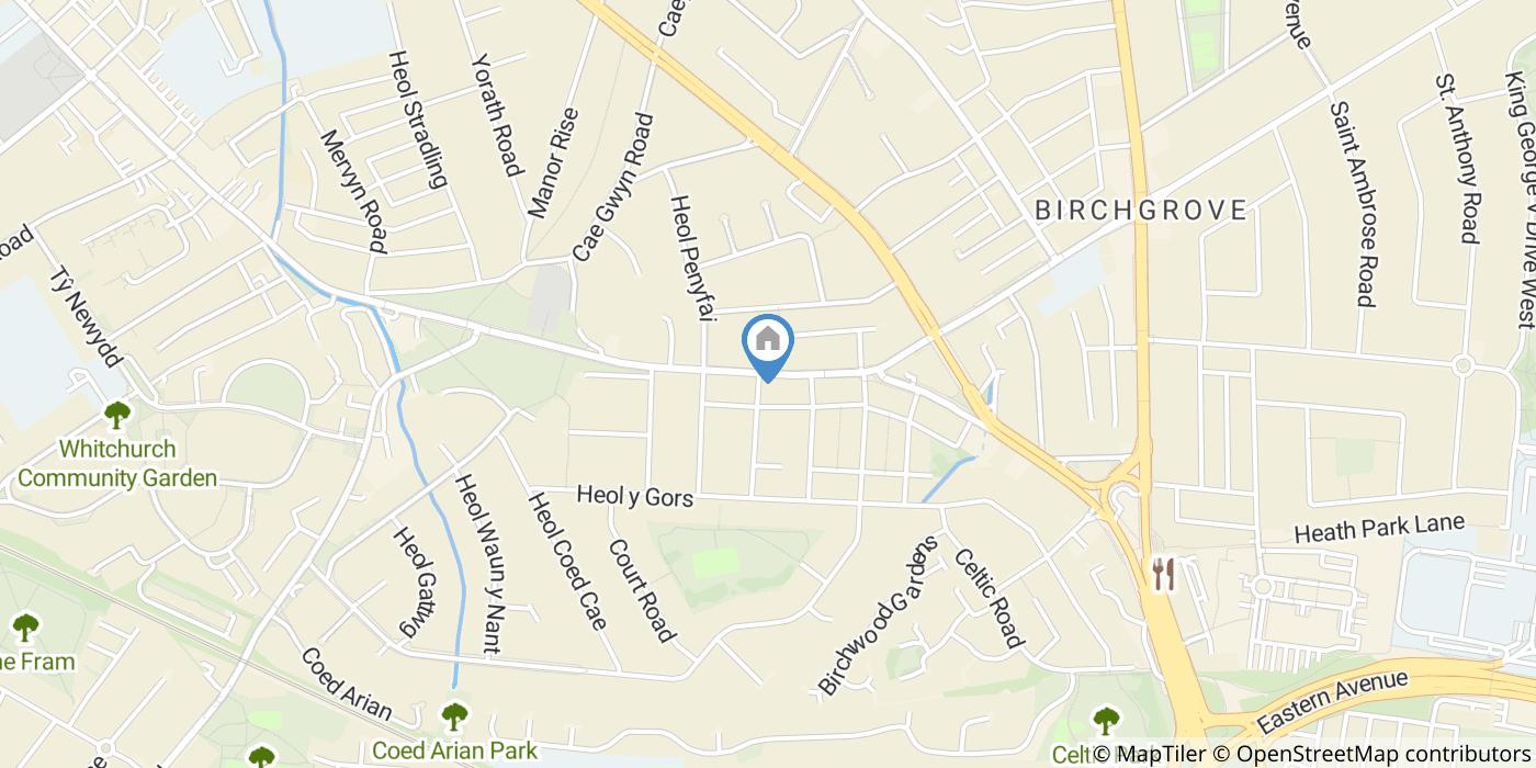 4 Bed Terraced House, The Philog, CF14