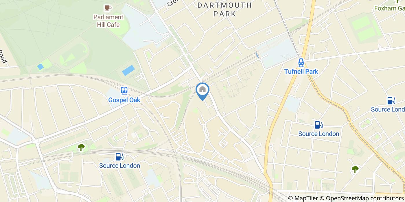 Room in a Shared Flat, Carrol Close, NW5