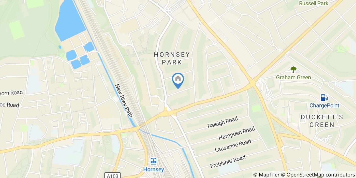 2 Bed Flat, The Avenue, N8