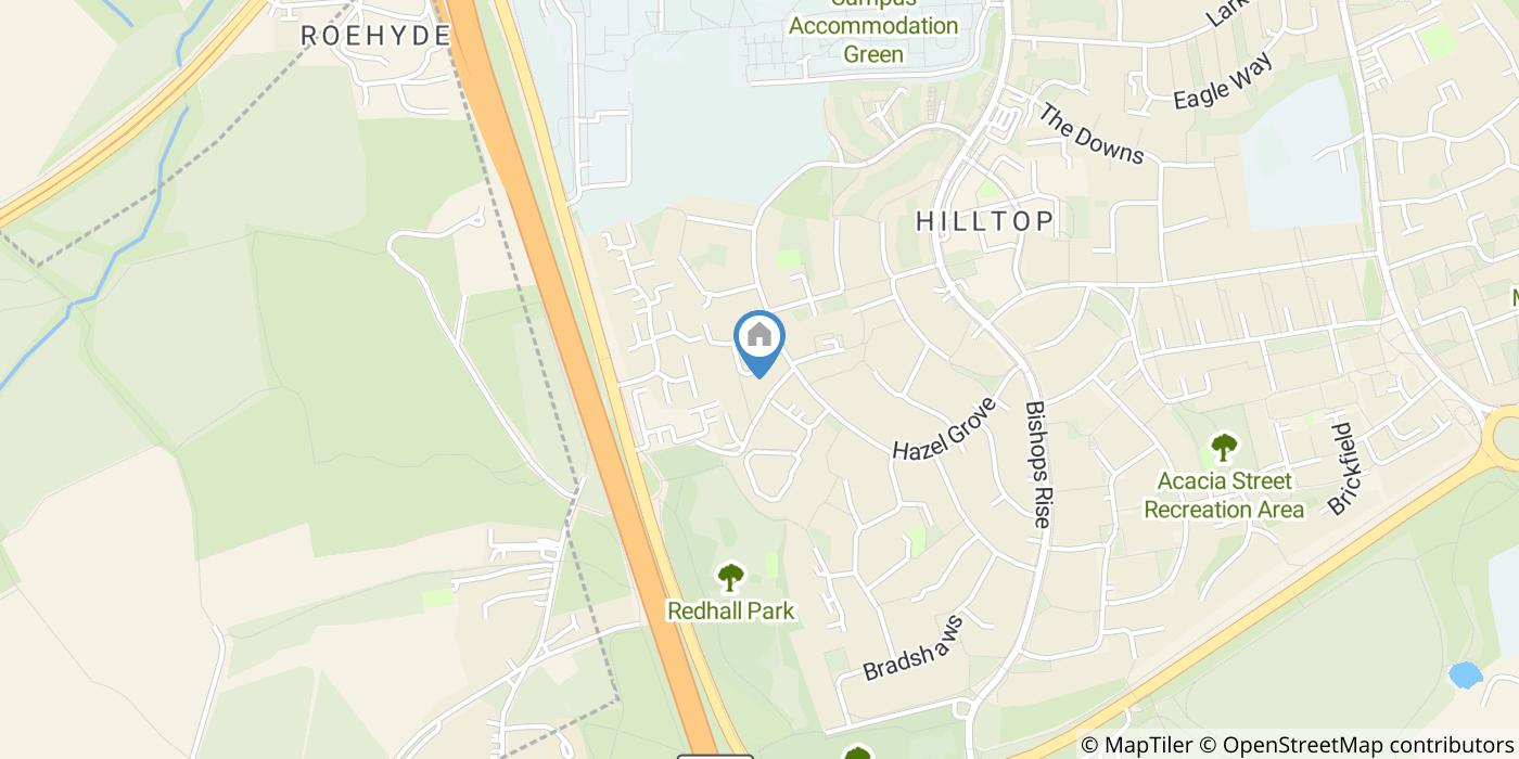 4 Bed Terraced House, Blackthorne Close, AL10