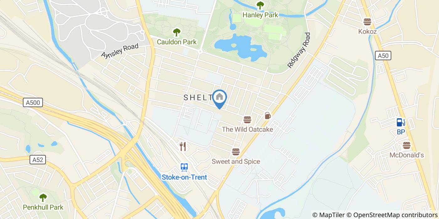 Room in a Shared House, Ashford Street, ST4