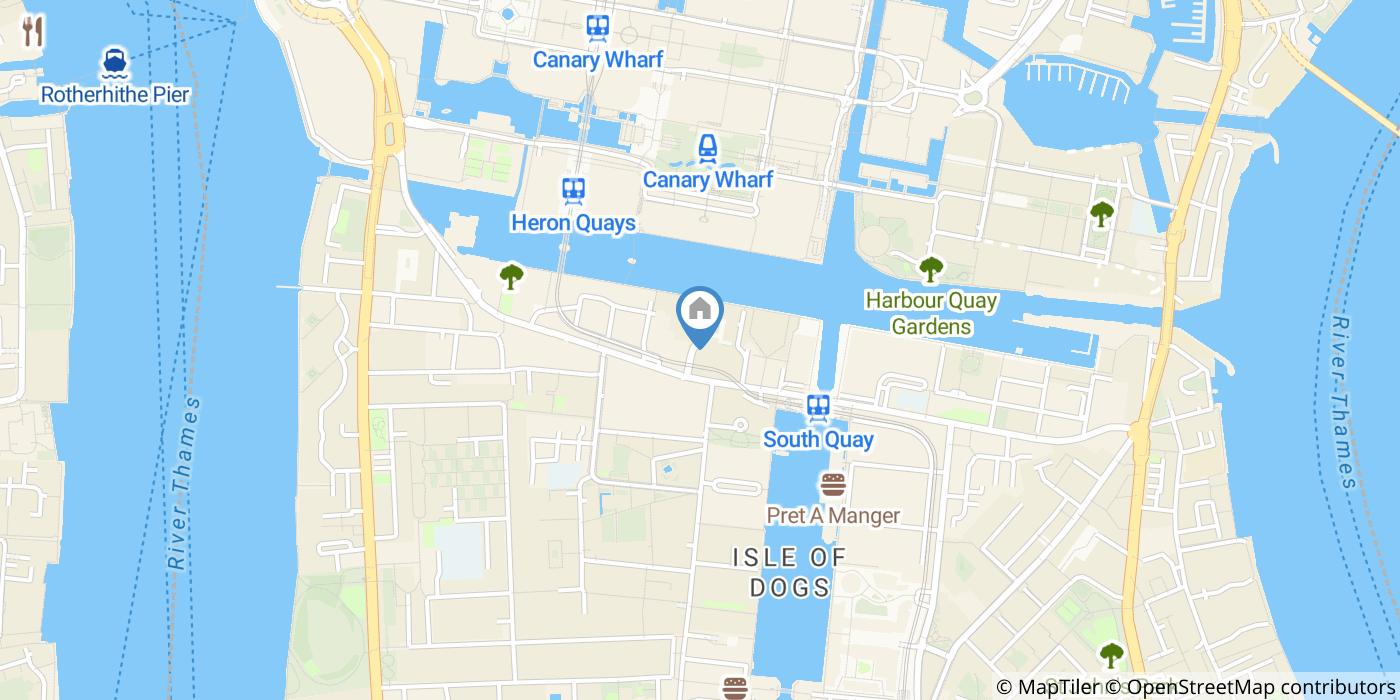 2 Bed Flat, Harcourt Tower, E14