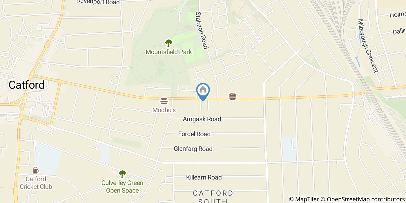 Studio Flat, Brownhill Road, SE6