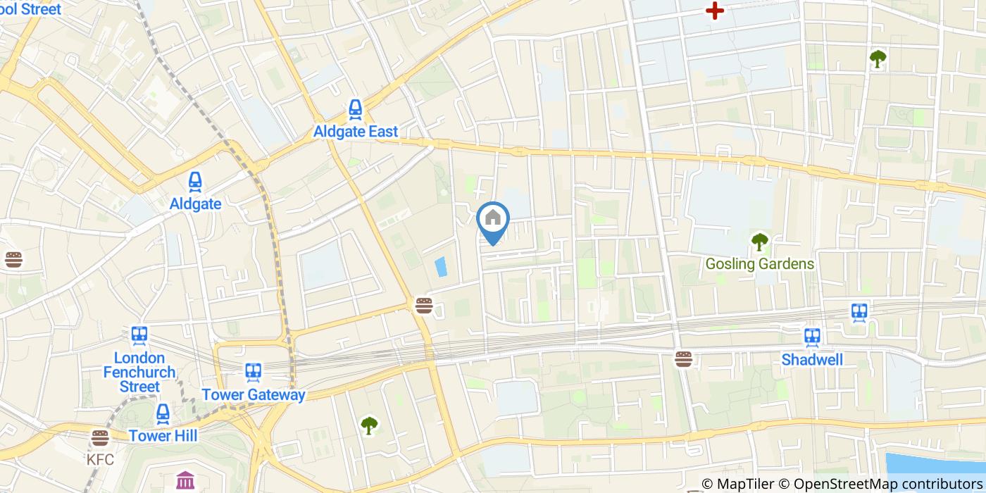 3 Bed Flat, Twyne House, E1