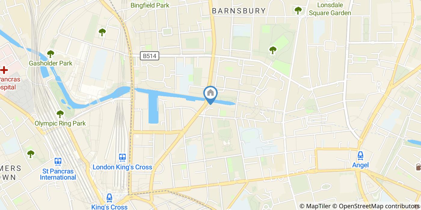 3 Bed Flat, Bridge Wharf, N1