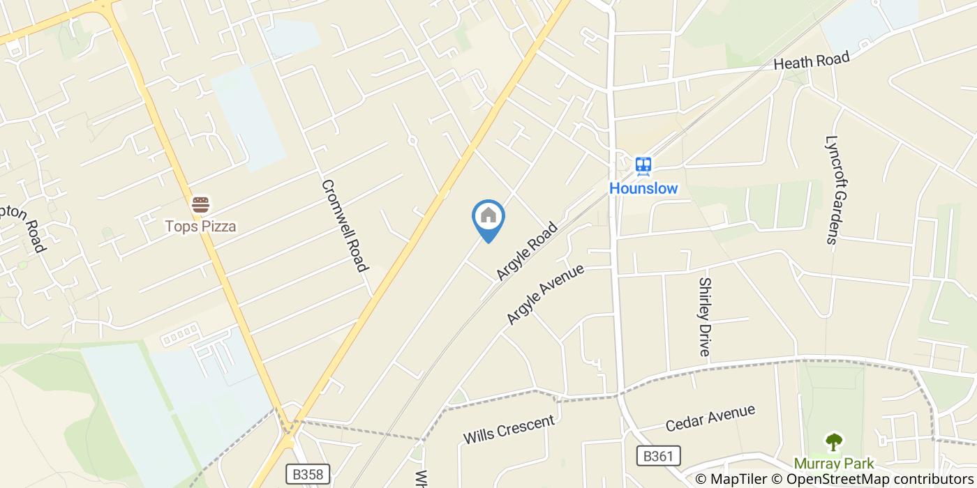 Room in a Shared House, St. Stephens Road, TW3