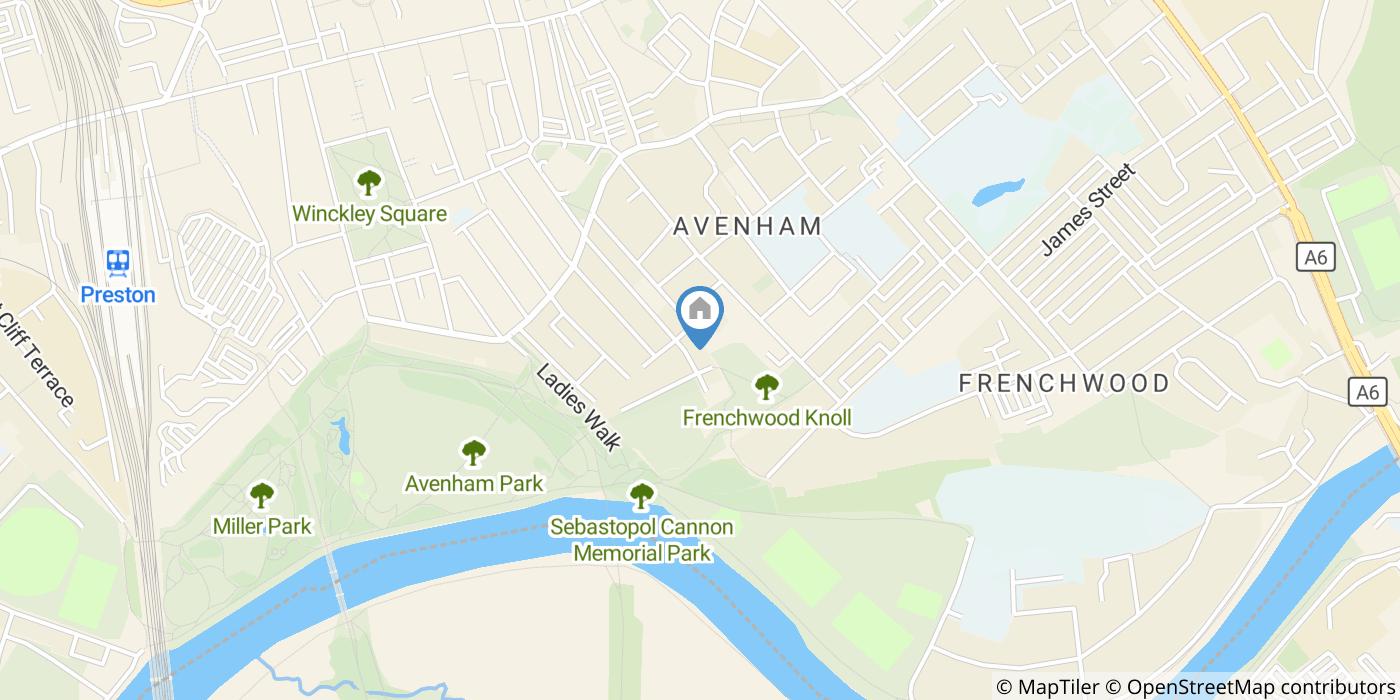Studio Flat, Avenham Terrace, PR1