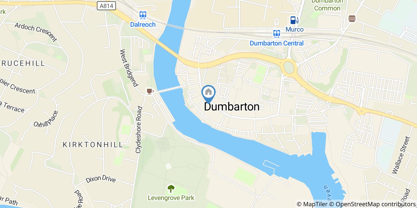 1 Bed Flat, High St, G82