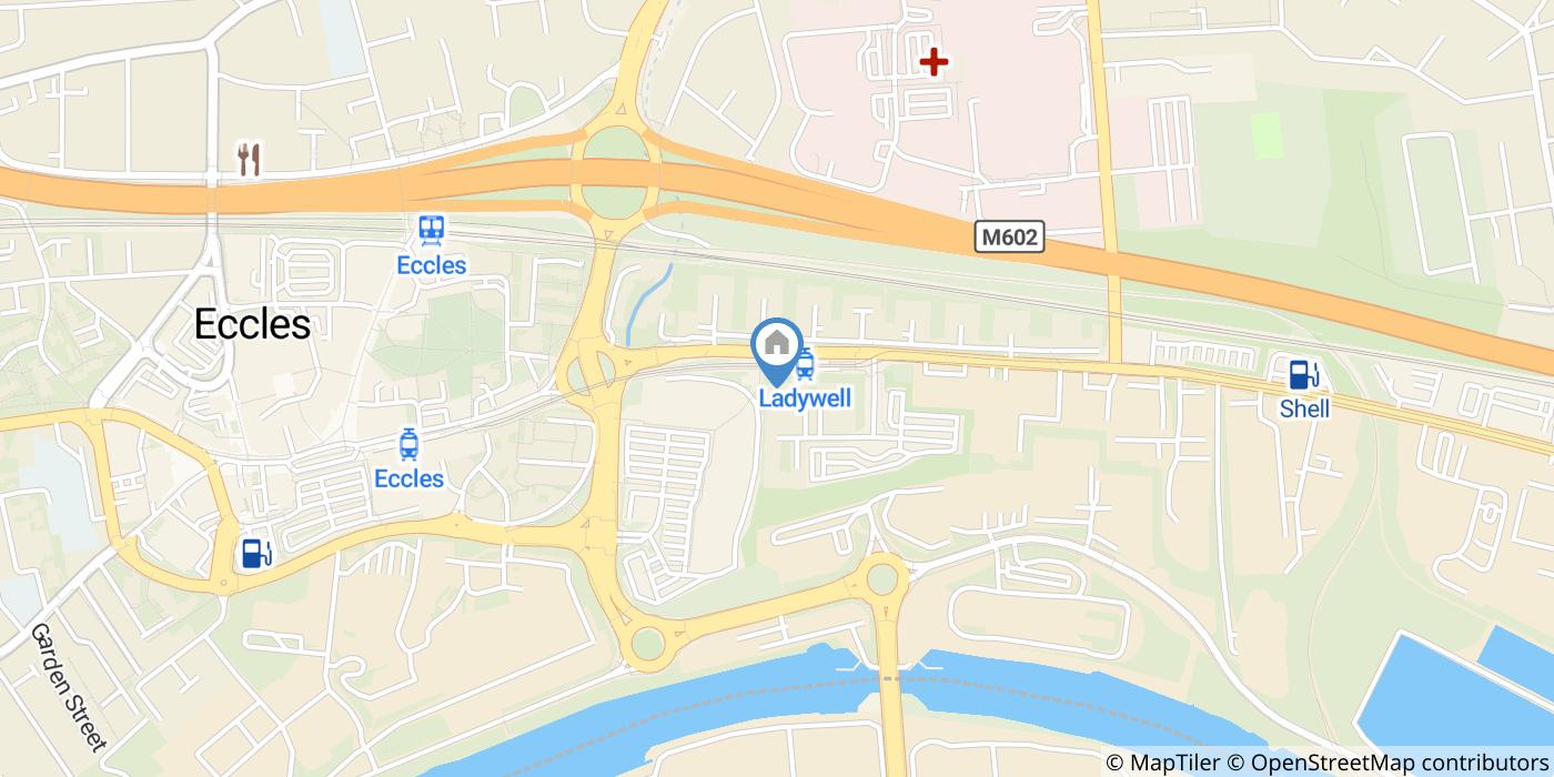 3 Bed Flat, Ladywell Point, M50