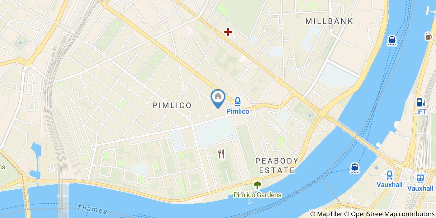 Studio Flat, London, SW1V