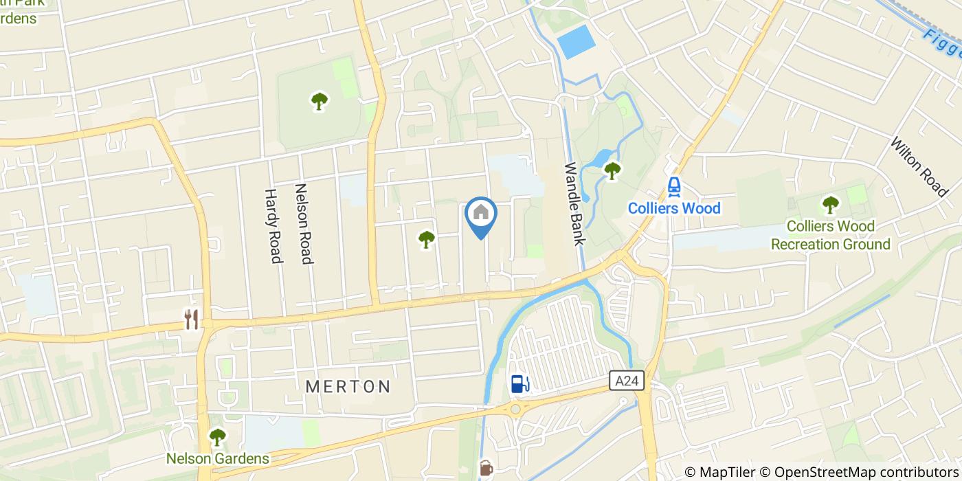 3 Bed Terraced House, Laburnum Road, SW19