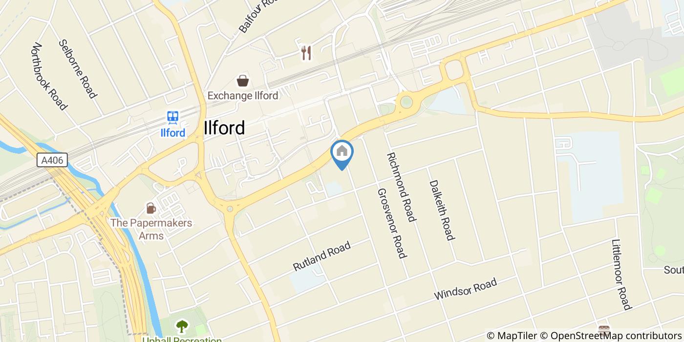 Studio Flat, Woodlands Road, IG1