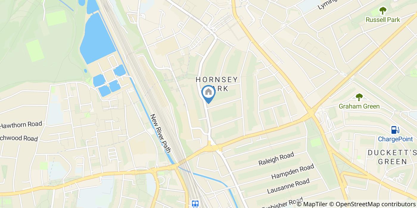 Studio Flat, Hornsey Park Road, N8