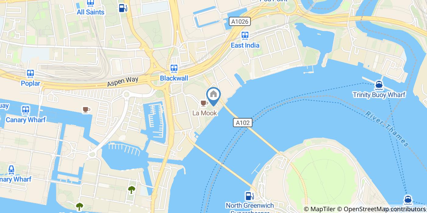 Studio Flat, New Providence Wharf, E14