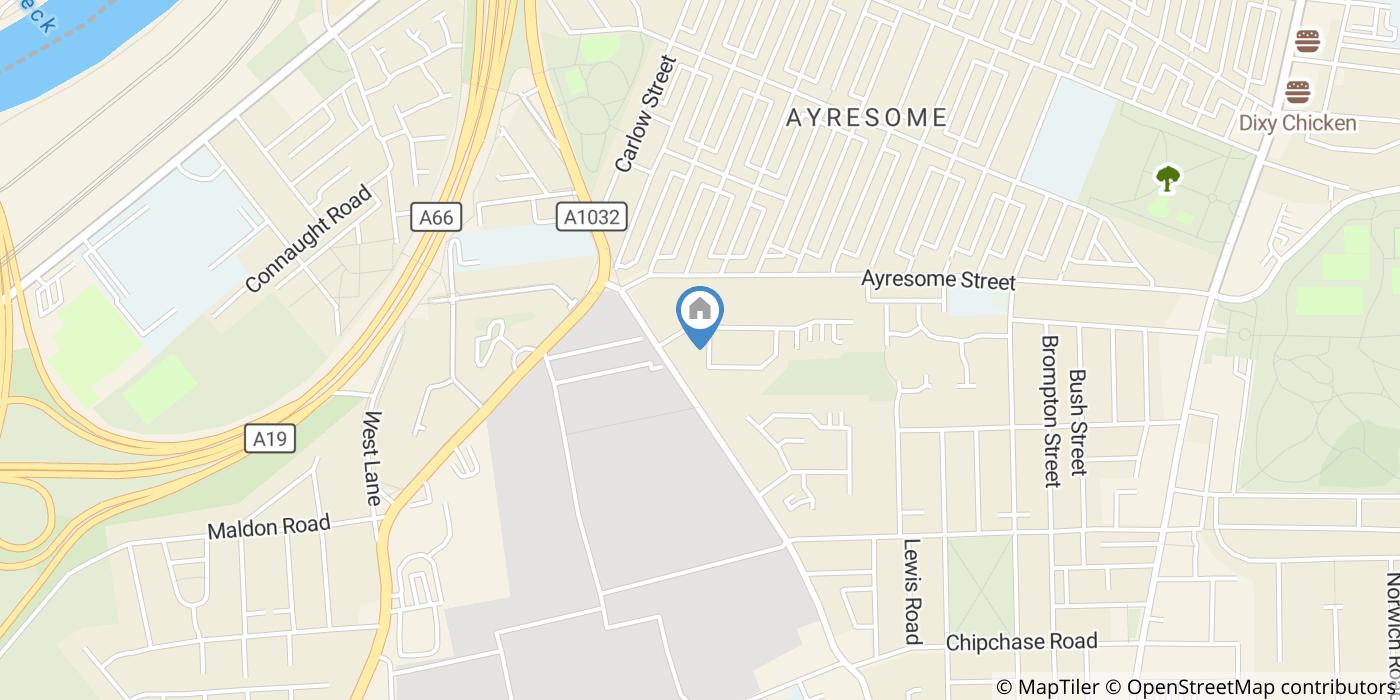 1 Bed Flat, Clough Close, TS5