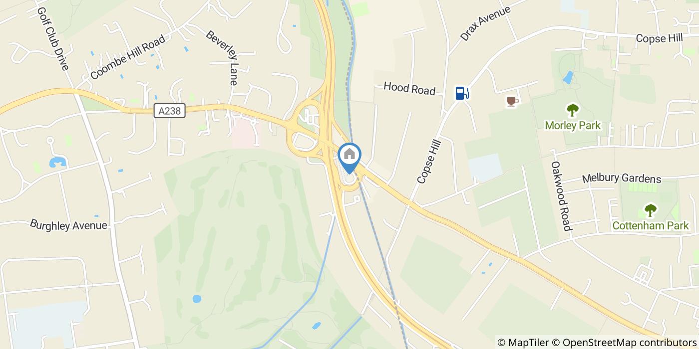 2 Bed Flat, Coombe Hill House, SW20