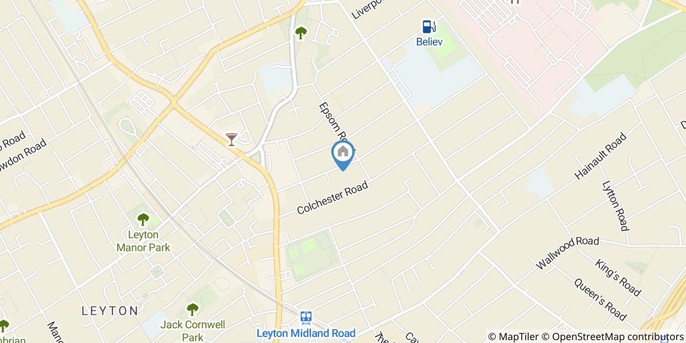 Studio Flat, Canterbury Road, E10