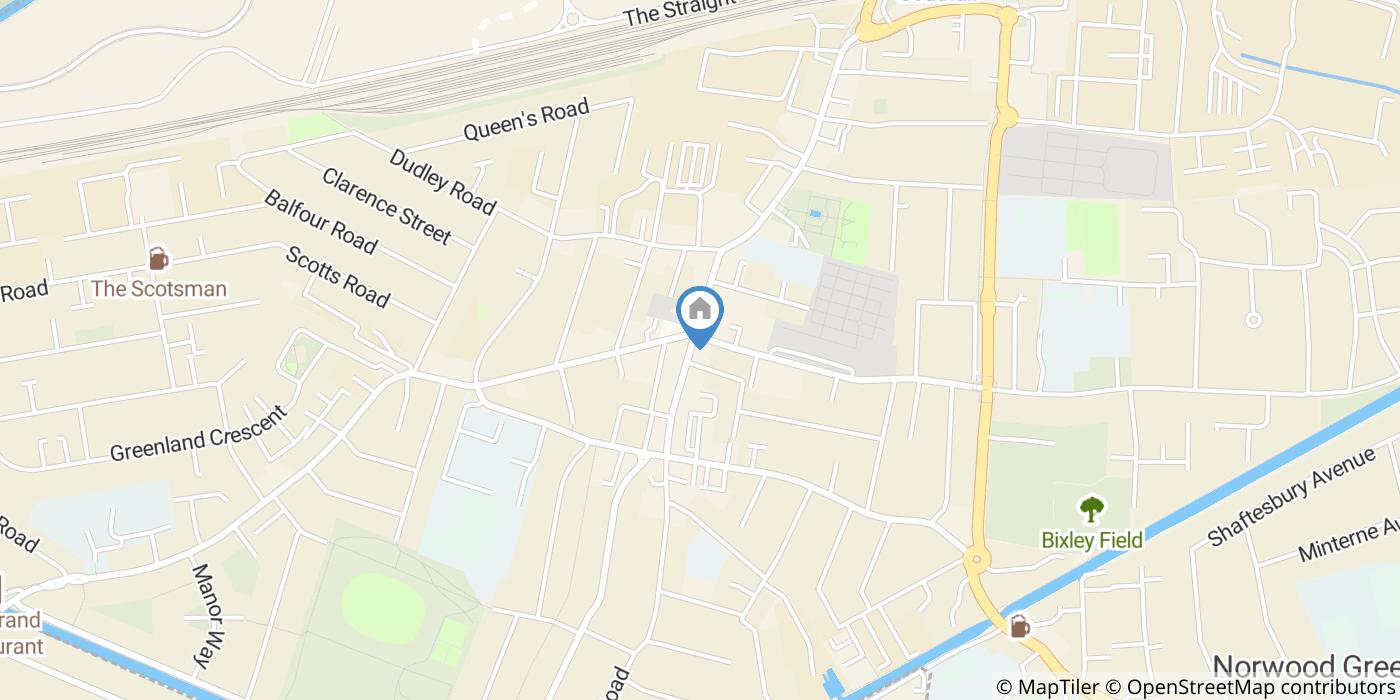1 Bed Flat, King St, UB2