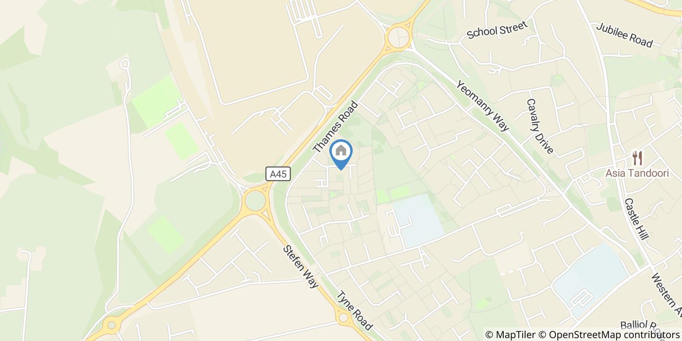Room in a Shared House, The Witham, NN11