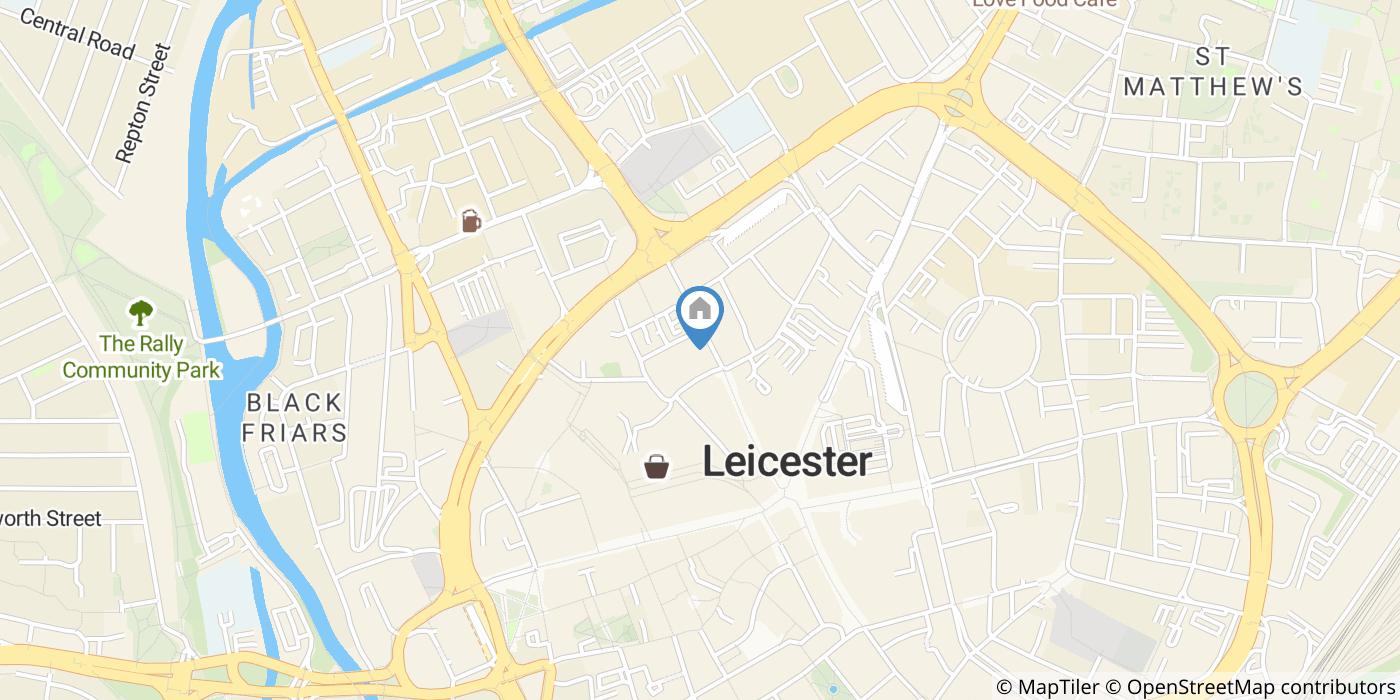 1 Bed Flat, Church Gate, LE1