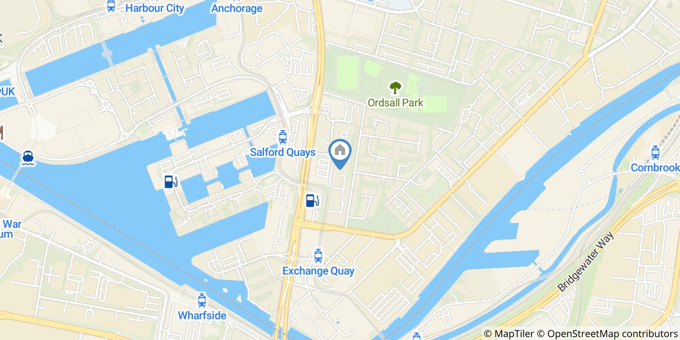 2 Bed Flat, Gilbert House, M5