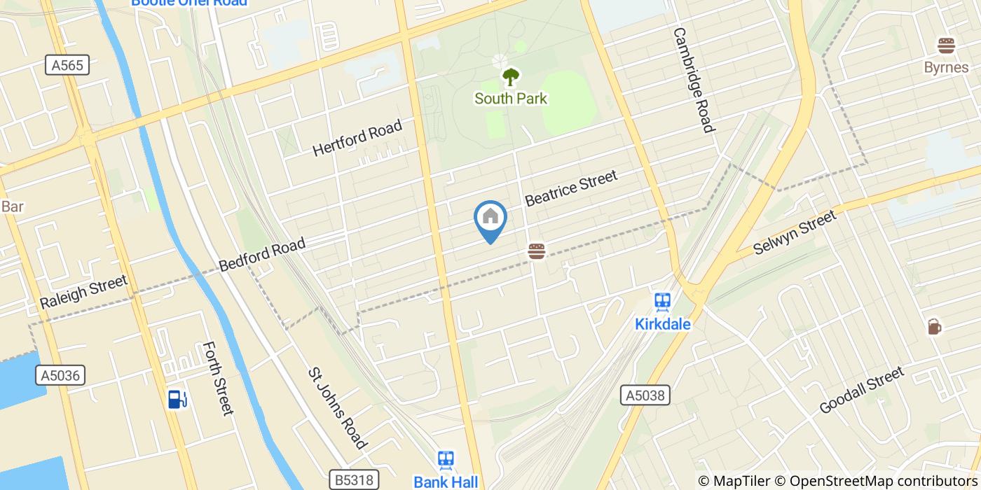 Room in a Shared House, Benedict Street, L20