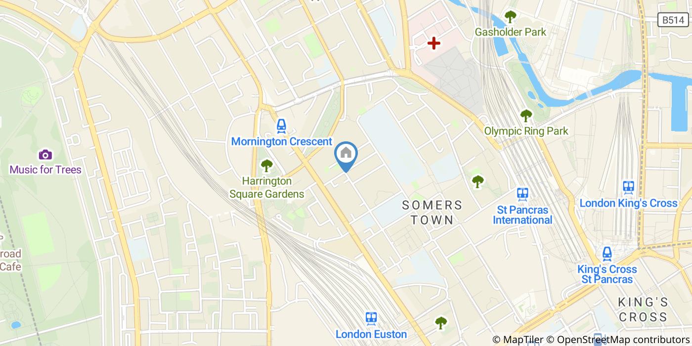 2 Bed Maisonette, Doltan House, NW1