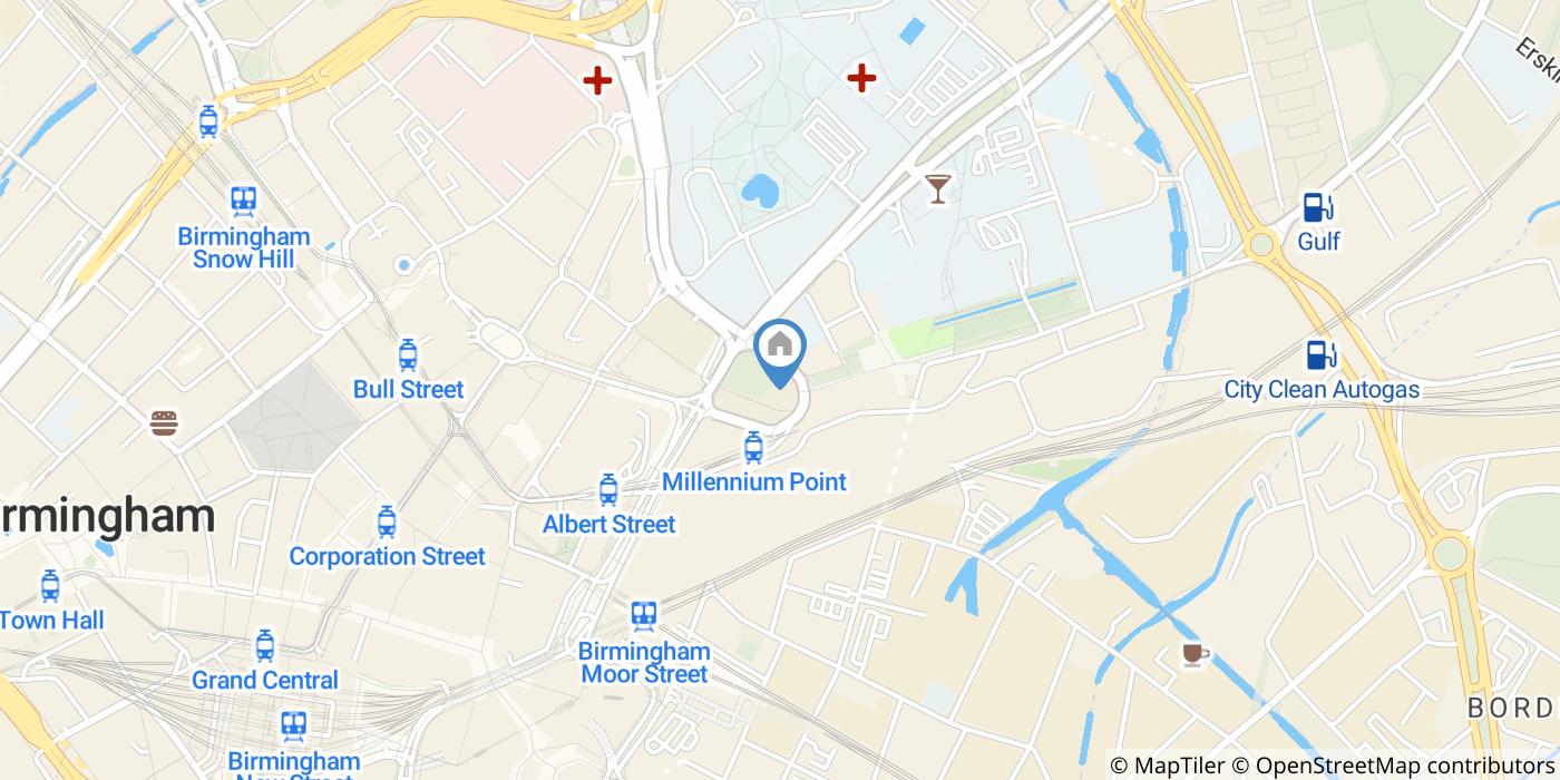 Studio Flat, Masshouse Plaza, B5