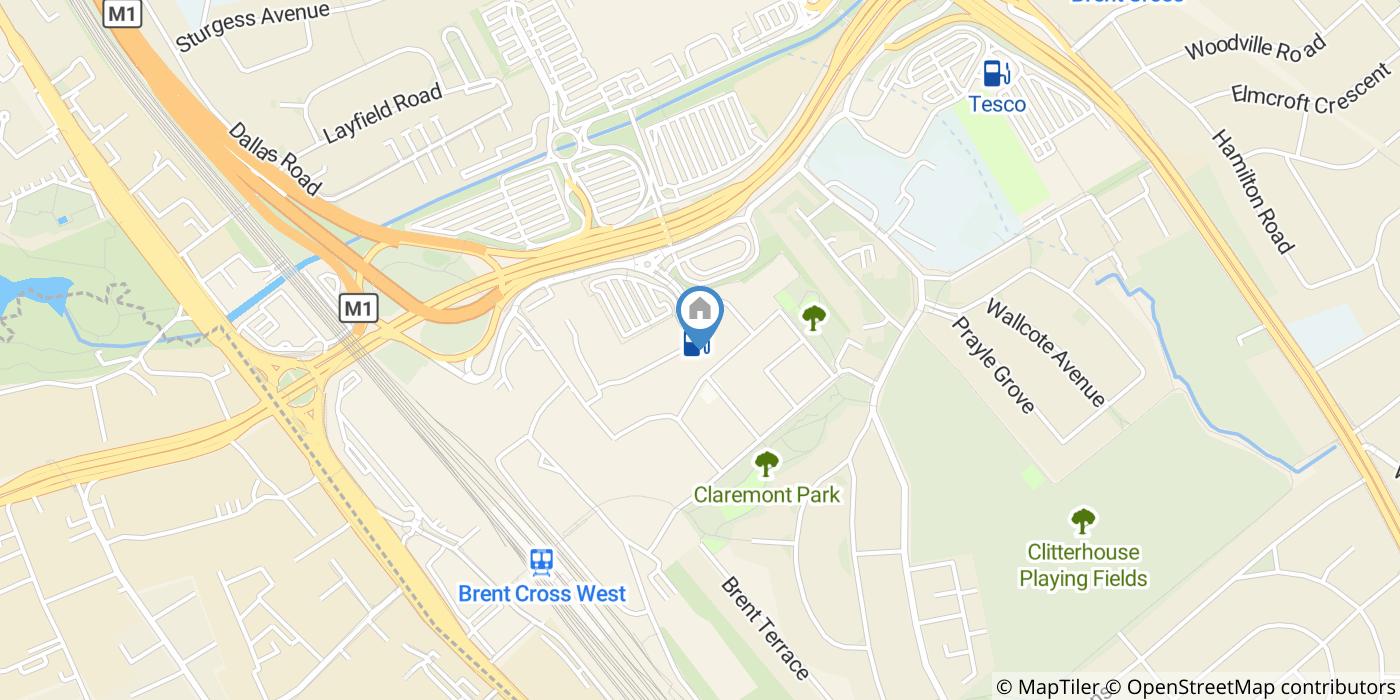 Studio Flat, Brent Cross, NW2