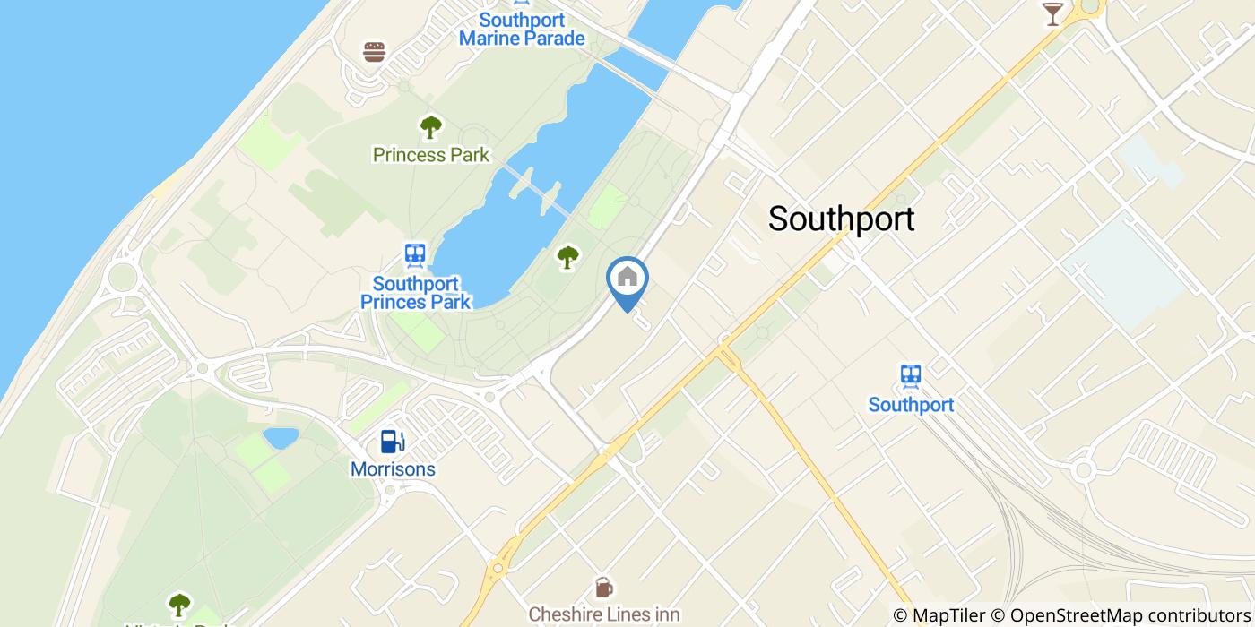 Studio Flat, Promenade, PR8
