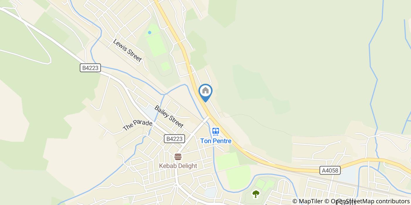 1 Bed Flat, Ystrad Road, CF41