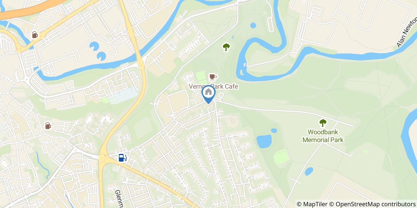 1 Bed Flat, Turncroft Lane, SK1