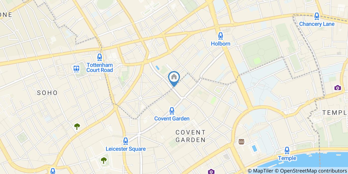 Studio Flat, Shelton Street, WC2H