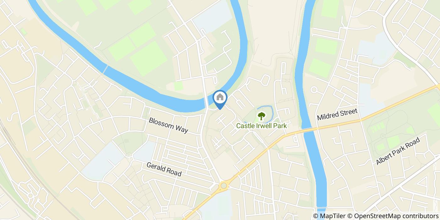 Room in a Shared House, Ribot Walk, M6