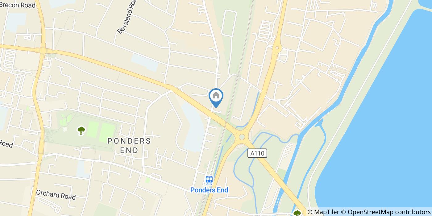 1 Bed Flat, Alma Road, EN3