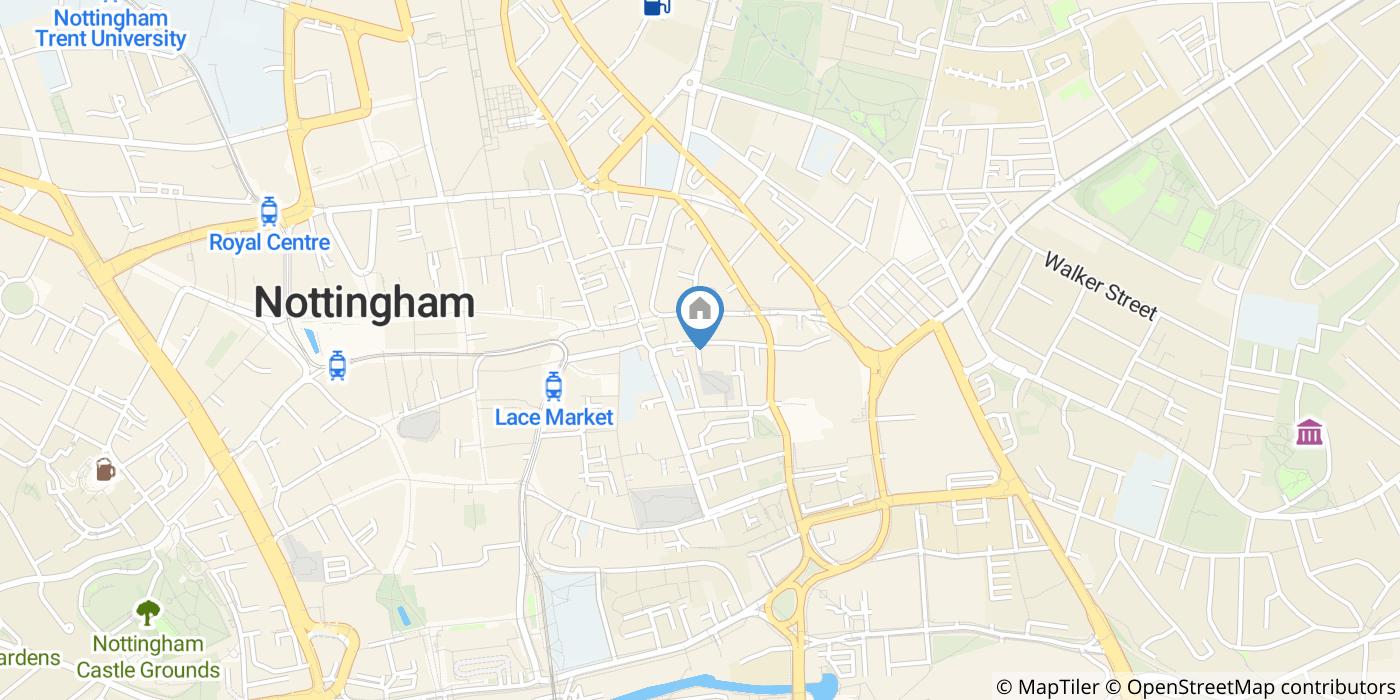 2 Bed Flat, The Habitat - City Centre, NG1