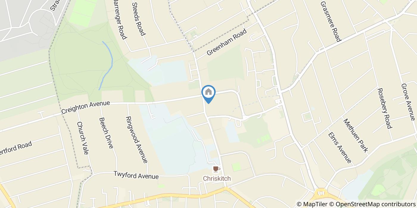2 Bed Semi-Detached House, Coppetts Road, N10