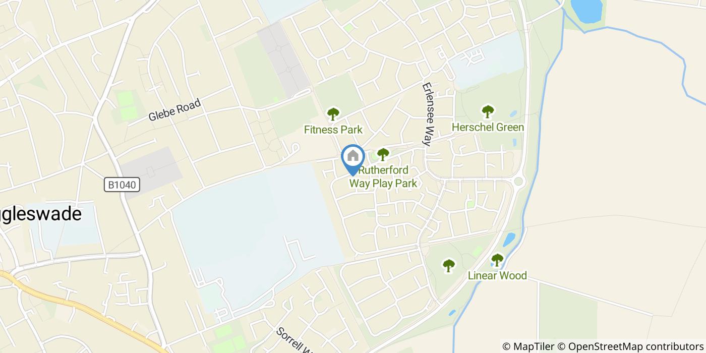 2 Bed Flat, Rutherford Way, SG18