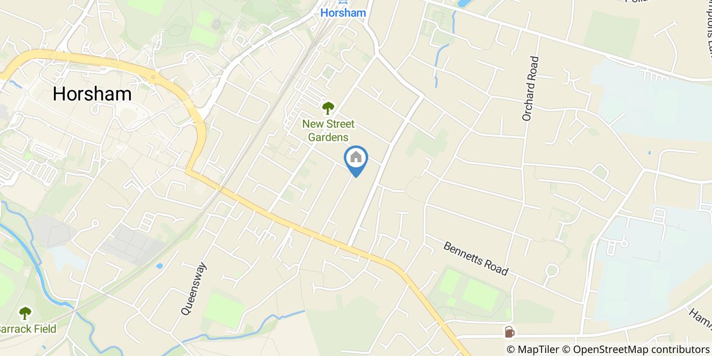 5 Bed Terraced House, Bedford Road, RH13