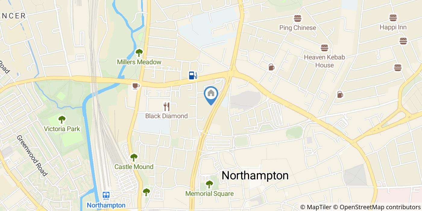 2 Bed Flat, Alpha House, NN1