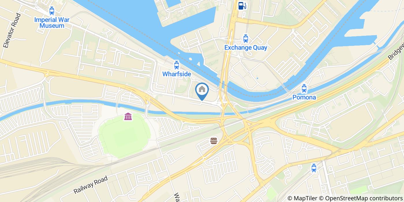 1 Bed Flat, Trafford Wharf, M17