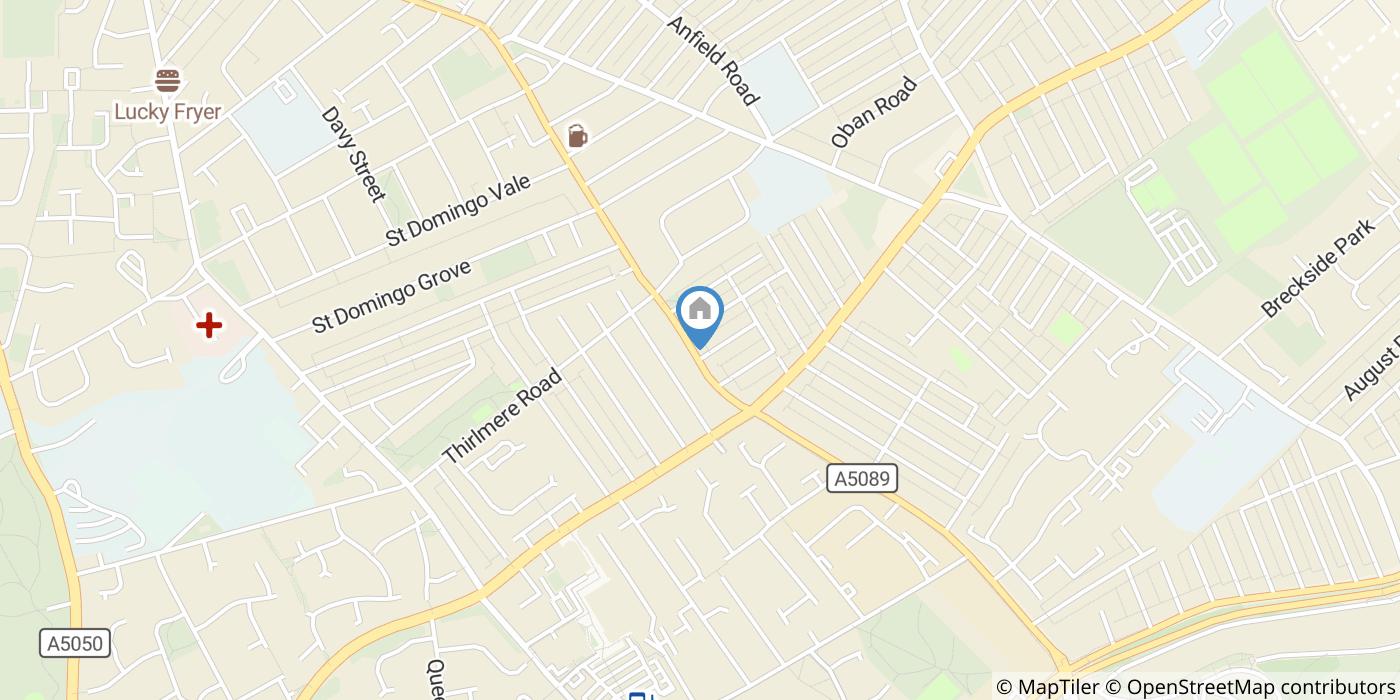 2 Bed Terraced House, Oakfield Road, L4