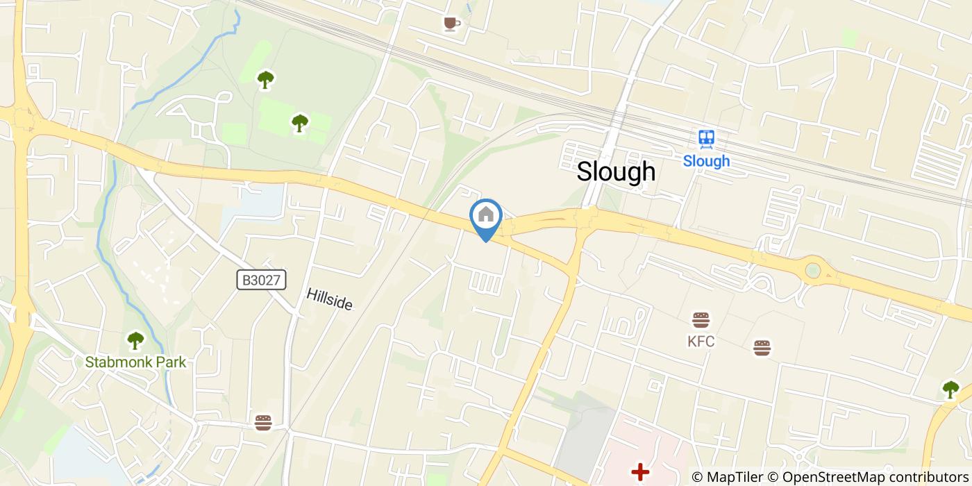 1 Bed Flat, High St, SL1