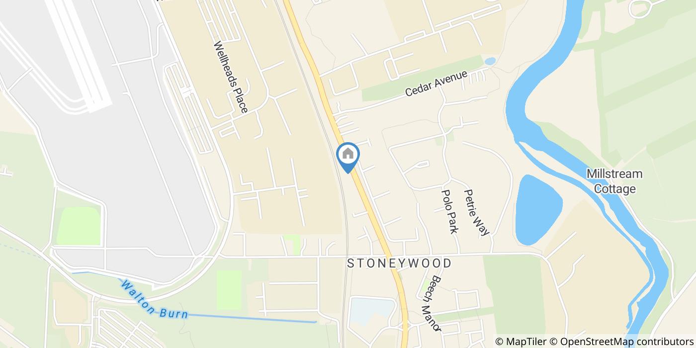 1 Bed Flat, Stoneywood Road, AB21
