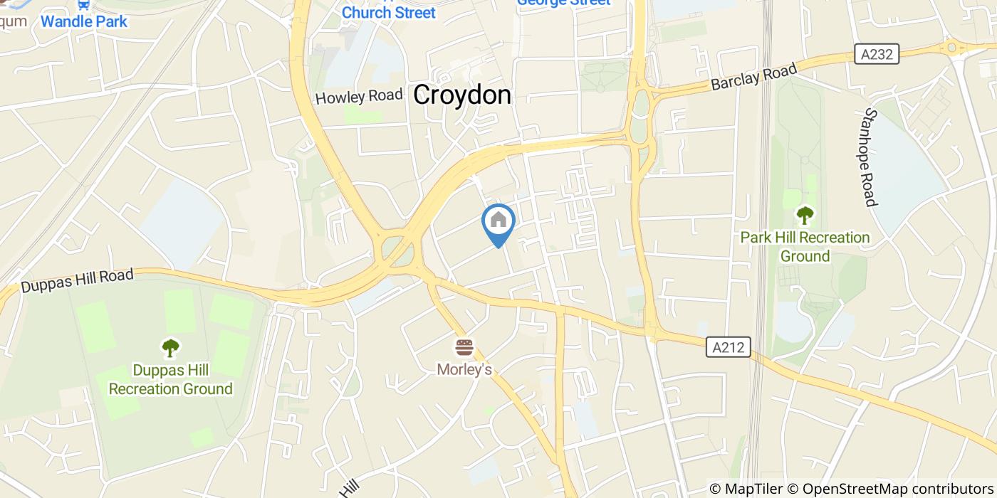 2 Bed Terraced House, Wandle Road, CR0