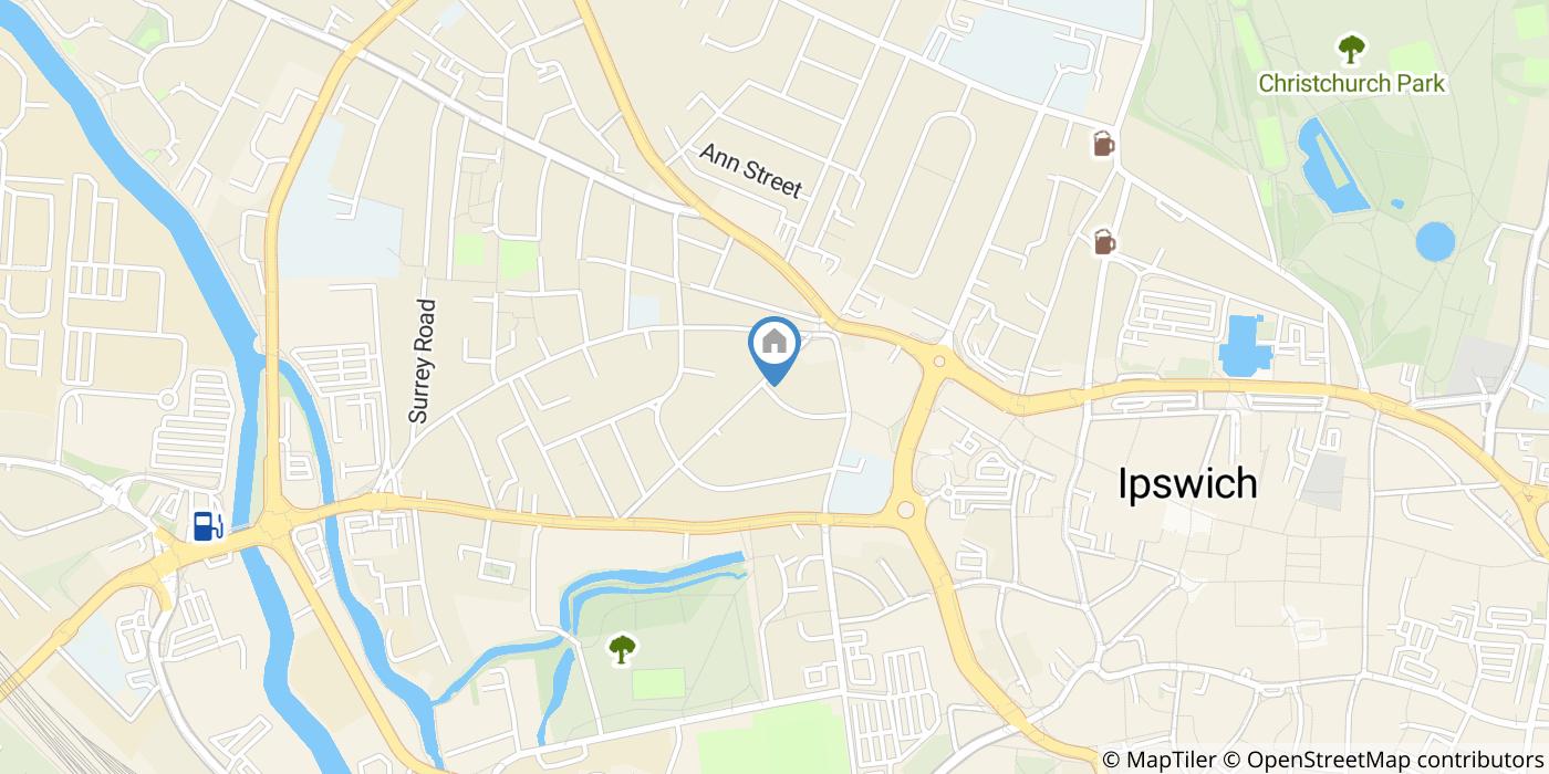 Room in a Shared House, Crescent Road, IP1