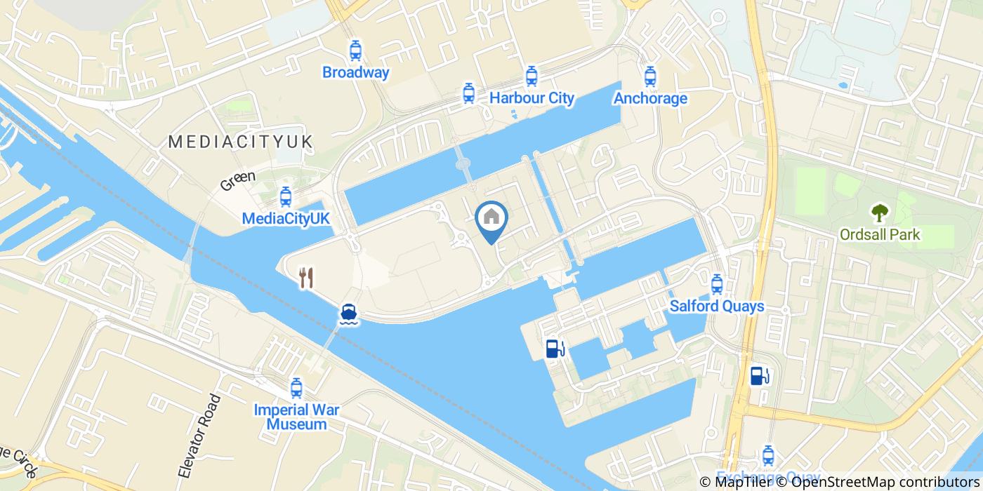 2 Bed Flat, Winnipeg Quay, M50