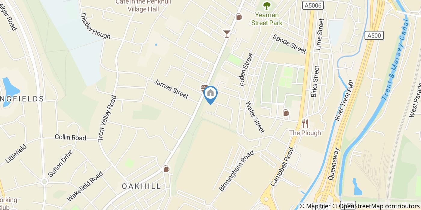 Room in a Shared House, London Road, ST4