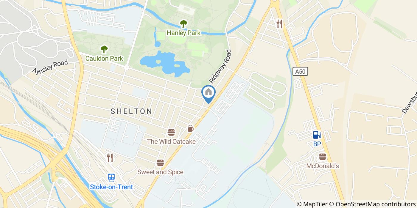 Room in a Shared House, Leek Road, ST4